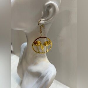 Vintage flowers earrings